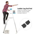 thumbnail image 3 of 2pcs Ladder Leg Covers Non-slip Ladder Pad Extension Ladder Parts for Home, 3 of 9