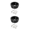 thumbnail image 2 of Ruiboury Premium 70mm Steering Wheel Adapter Plate for G29 Racing Performance Black 2Set, 2 of 6