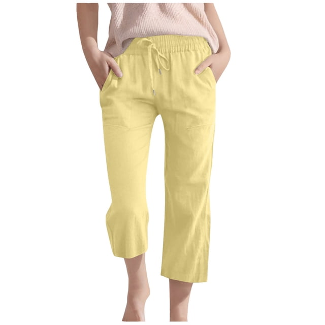 School Clothes for Girls Suet Pants for Girls Kids Comfortable High Waisted Wide Leg Pants Drawstring Elastic Trousers Comfy Straight Leg Long Pants With Pockets