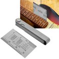 thumbnail image 4 of Easy To Disassemble Guitar Accessories, Silver Feeler Gauge, For Guitar Banjo Electric Guitar String Instruments Bass Mandolin, 4 of 8
