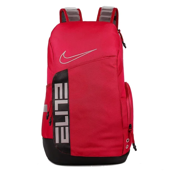Unisex Nikes Elite Pro Basketball Backpack School Bag Fitness Travel Bag Laptop Bag Black White