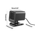 thumbnail image 2 of SDNall Fan for Car, Heater for Car, Heater for Car 1 Pc Heater Car Lighter Re Fans for Cars inside the Car Vehicle Mounted Heater interior Car Heater Car Dryer Vehicle Defogger Car Hea 24V, 2 of 8