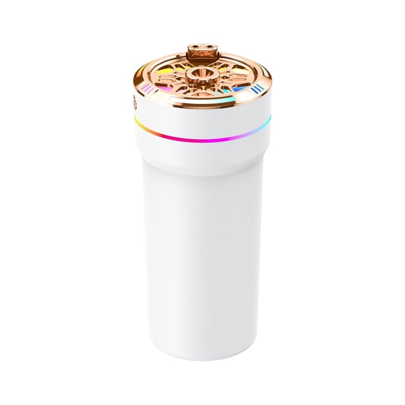 Ohufall Humidifier And Air Purifiers In One Intelligent Car Aromatherapy Purifier With Ambient Light For Car Odour Removal