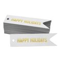 thumbnail image 1 of Inkdotpot Happy Holiday Bottle Tag Real Gold Foil Favor Hang Tags Pack Of 100, 1 of 1