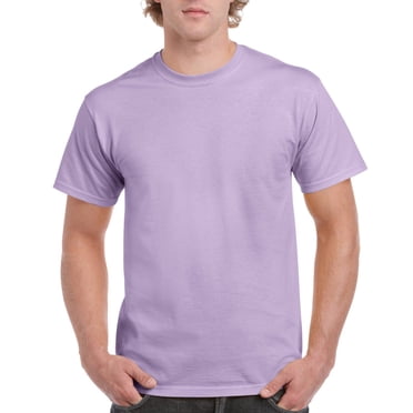 Gildan Men's Ultra Cotton Tee, Orchid, Small