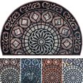 thumbnail image 4 of DEBGFS Clearance Half Circle Rug Front Door Mat Outside Entrance Half Moon Outdoor Mat Welcome Mat Outdoor Door Mat Outdoor Entrance Outside Door Mats for Front Door Entry Home Decor A,b, 4 of 8