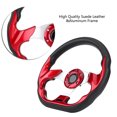 thumbnail image 3 of 320mm Carbon Fiber Racing Steering Wheel Mini Drifting Steering Wheel with Anti Skid Design, 3 of 7