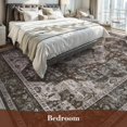 thumbnail image 3 of -Area Rug X Rugs for Living Room- Machine Washable Rug-Soft Living Room Rug-Vintage Non Slip Carpet-Rugs for Bedrooms Dining Room Living Room Office, 3 of 7