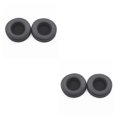 thumbnail image 4 of QualitChoice Coussinets d'Oreilles pour Casque de Jeu Rond en Cuir Manches en Maille Remplacement pour Skullcandy HES2.0 Noir 2Ensemble, 4 of 6
