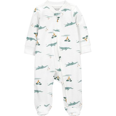 Carter's Child of Mine Baby Boys' 2-Way Zip Cotton Sleeper