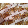 thumbnail image 4 of oneOone Silk Tabby Fabric Floral Block Print Fabric By Yard 42 Inch Wide, 4 of 4