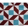 thumbnail image 4 of oneOone Polyester Lycra Fabric Triangle|Parallelogram & Square Geometric Decor Fabric Printed BTY 56 Inch Wide, 4 of 4