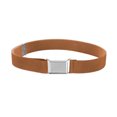 thumbnail image 1 of 1 Ensemble Ceinture Élastique Simple pour Enfants Garçons Boucle Ajustable Taille Extensible Réutilisable Lavable Jeans Accessoires de Vêtements Beige Clair, 1 of 9