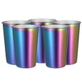 thumbnail image 1 of Amdohai 5 Pack 500ML Rainbow Stainless Steel Cup Bar Party Coffee, 1 of 1