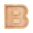 thumbnail image 1 of WRKEKC Clearance Personalized Wooden Name Money Box Wooden Deposit Box Twenty Six English Letters, 1 of 5