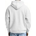 thumbnail image 5 of Yuyuzo Mens Hoodies Quarter Zip Drawstring Long Sleeve Shirts Casual Textured Loose Sweatshirts Pullover with Pockets, 5 of 5