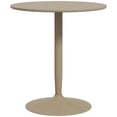 thumbnail image 1 of HOMCOM Table à Manger Ronde avec Base en Acier, Coussinet Antidérapant pour Salon, 1 of 10