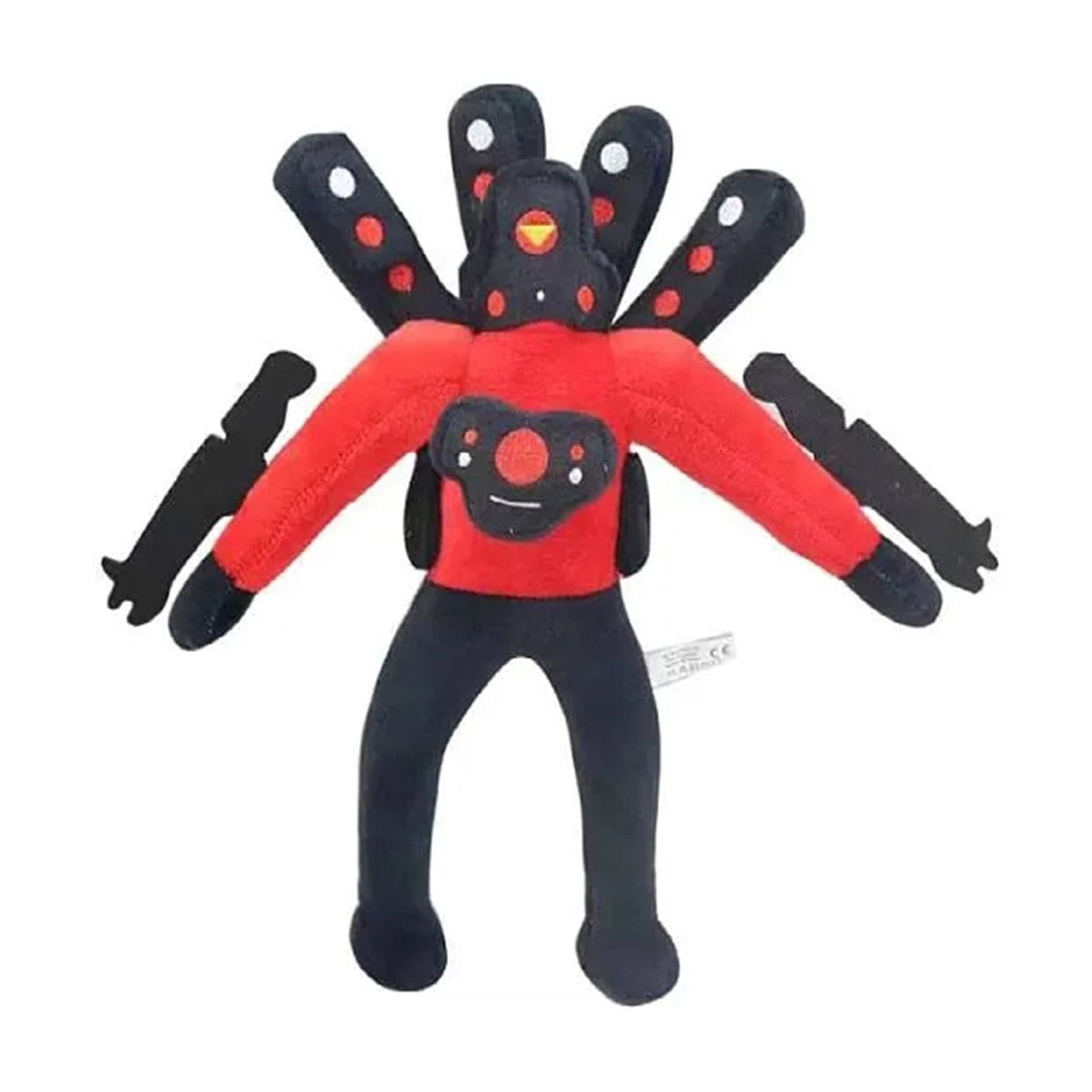 NAOJIE 12-In Monitor Man Red Stereo Plush Dolls & Handsome Soft Plush Toys & Gifts for Friends and Children,Small Stuffed Animals,Mini Stuffed Animals,Stuffed Animals Bulk