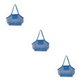 thumbnail image 4 of maskred Versatile Beach Toys Bag Durable Mesh Tote for Poolside Adventures Sky blue Extra Large 3Set, 4 of 6