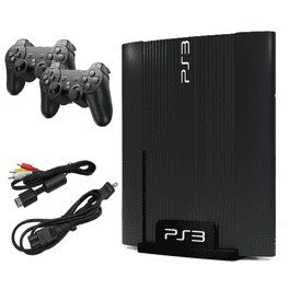 Sony - PlayStation 3 Slim 320GB PS3 Video Game Console - Black