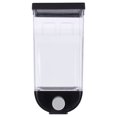 thumbnail image 1 of Distributeur De Nourriture Sèche Mural Transparent, Conteneur De Stockage De Riz Avec Bouton-pression Pour Céréales, Aliments Pour Animaux De Compagnie, Grains De Café(1.5L), 1 of 14