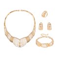 thumbnail image 2 of EGNMCR Ensemble de Bijoux de Mode pour Femmes 5 Pcs Accessoires Bijoux en Or Bijoux 5 Pcs, 2 of 9