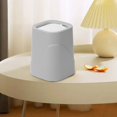 thumbnail image 4 of COM1950s Desktop Trash Can with Lid,Small Office Waste Bin for Desk and Bedroom,Portable Compact Size 7.1X4.9X4.9 Inches,Durable Plastic Easy Open Design, 4 of 9