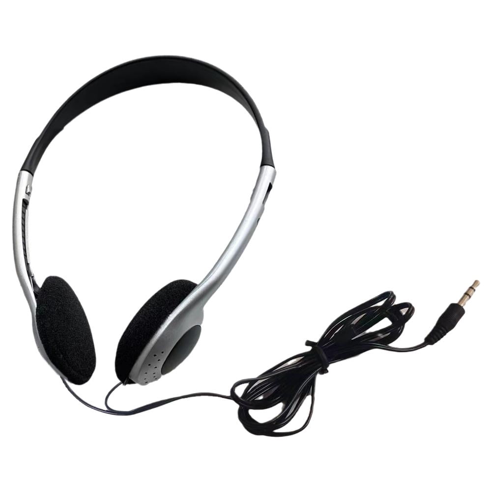 Retro Wired Headphones, ABS+Metal, On-Ear, Vintage Nostalgic Style, Lightweight Portable, for Walkman, Home
