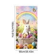 thumbnail image 2 of B Easter Door Curtain Party Decorations, Polyester Fabric Door Cover With Full Coverage And Easy Setup For Home Decor, Classroom, Office Display – 70.87X35.43In 0.26Lb, 2 of 7