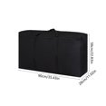 thumbnail image 3 of Multi Size Reinforced Fabric Moving Bag | Extra Large Water-Repellent Storage Organizer with Heavy-Duty Zipper and Reinforced Handles | Durable Cloth Storage for Clothes Quilts Bedding Toys, 3 of 6
