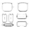 thumbnail image 1 of Étui de Protection pour Écouteurs en TPU pour Anker Soundcore P30i B5L7 M4N5 Z3G8 R7F6 V, 1 of 8