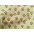 thumbnail image 4 of oneOone Cotton Poplin Light Yellow Fabric Floral & Flying Swan Block Craft Projects Decor Fabric Printed By The Yard 42 Inch Wide, 4 of 4