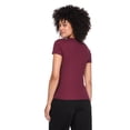 thumbnail image 3 of George Women's Rib Crew-Neck T-Shirt, 3 of 6