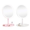 thumbnail image 3 of Makeup Mirror USB Rechargeable Vanity Mirror Desktop Mirror with LED Light, 3 of 10