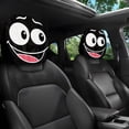 thumbnail image 4 of Wzzjkit Funny Car Print Headrest Cover Universals Stretchy Style Interesting Headpiece, 4 of 5