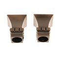 thumbnail image 4 of 2 Pcs Embouts de Tringle à Rideaux Tête de Tringle pour Tige de Ø 28 mm Tour Carrée#Bronze, 4 of 8