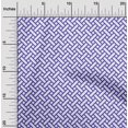 thumbnail image 2 of oneOone Viscose Chiffon Dark Blue Fabric Geometric Sewing Craft Projects Fabric Prints by Yard 42 Inch Wide, 2 of 4