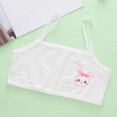 thumbnail image 2 of MIASHUI Girls Sports Bras Lightweight Seamless Crop Top Training Bra,White,9-13 Years, 2 of 9