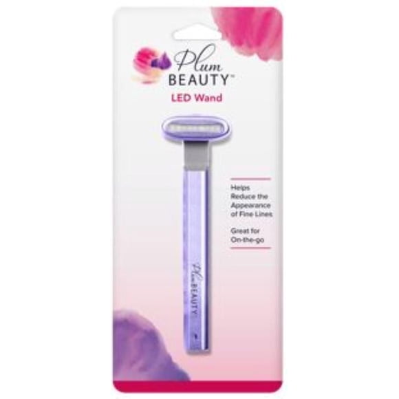 Plum Beauty LED Radiance Wand. Awaken your Glow. Radiant Skin , ageless you. Target Skin Concerns