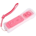thumbnail image 3 of Remote Controller for Wii Nintendo,Wii Remote and Nunchuck Controllers with Silicon Case for Wii and Wii U（Pink）, 3 of 6