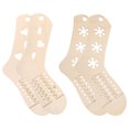 thumbnail image 1 of 4pcs Wood Sock Blockers DIY Adjustable Size Sock Stretchers for Knitting Crochet Stocking Display Models Wood Sock Knitting Tools, 1 of 8
