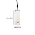 thumbnail image 3 of Portable Hanging Neck Purifier Negative to Odor Gift Freshener Necklace Purifier, 3 of 8