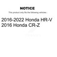 thumbnail image 2 of CMX Rear Ceramic Disc Brake Pads CMX-D1841 for Car Honda HR-V CR-Z, 2 of 9