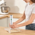 thumbnail image 4 of TIELUTT Portable Vacuum Sealer compatible with Machine for Clothes Bad Air compatible with Machine Food Vacuum Packaging compatible with Machine Vacuum Sealer Container Lids Seal A Meal Vacuum Sealer, 4 of 6