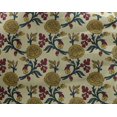 thumbnail image 4 of oneOone Georgette Viscose Fabric Leaves & Floral Block Decor Fabric Printed BTY 42 Inch Wide, 4 of 4