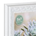 thumbnail image 2 of Mandeville 5x7 Photo Frame White, 2 of 3