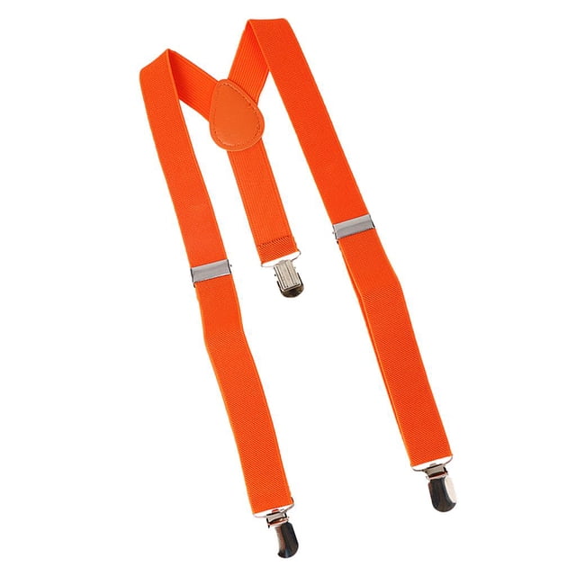 Tachiuwa Orange Bretelles Enfants' Bowtie Enfant Ensemble Élastique Réglable Y-Back
