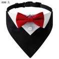 thumbnail image 2 of Collier Bandana de Mariage pour Chien avec Nœud Papillon Designs Collier Ajustable Formel Nœud Papillon pour Chien, 2 of 5