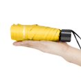 thumbnail image 4 of TradMall Mini Travel Umbrella Portable Lightweight Compact Parasol with 95% UV Protection for Sun & Rain Yellow, 4 of 5