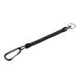 thumbnail image 4 of Fishing Retractable Lanyard Plastic Accessory Coiled Tether with Carabiner Fishing Safety Rope Tool, 4 of 6